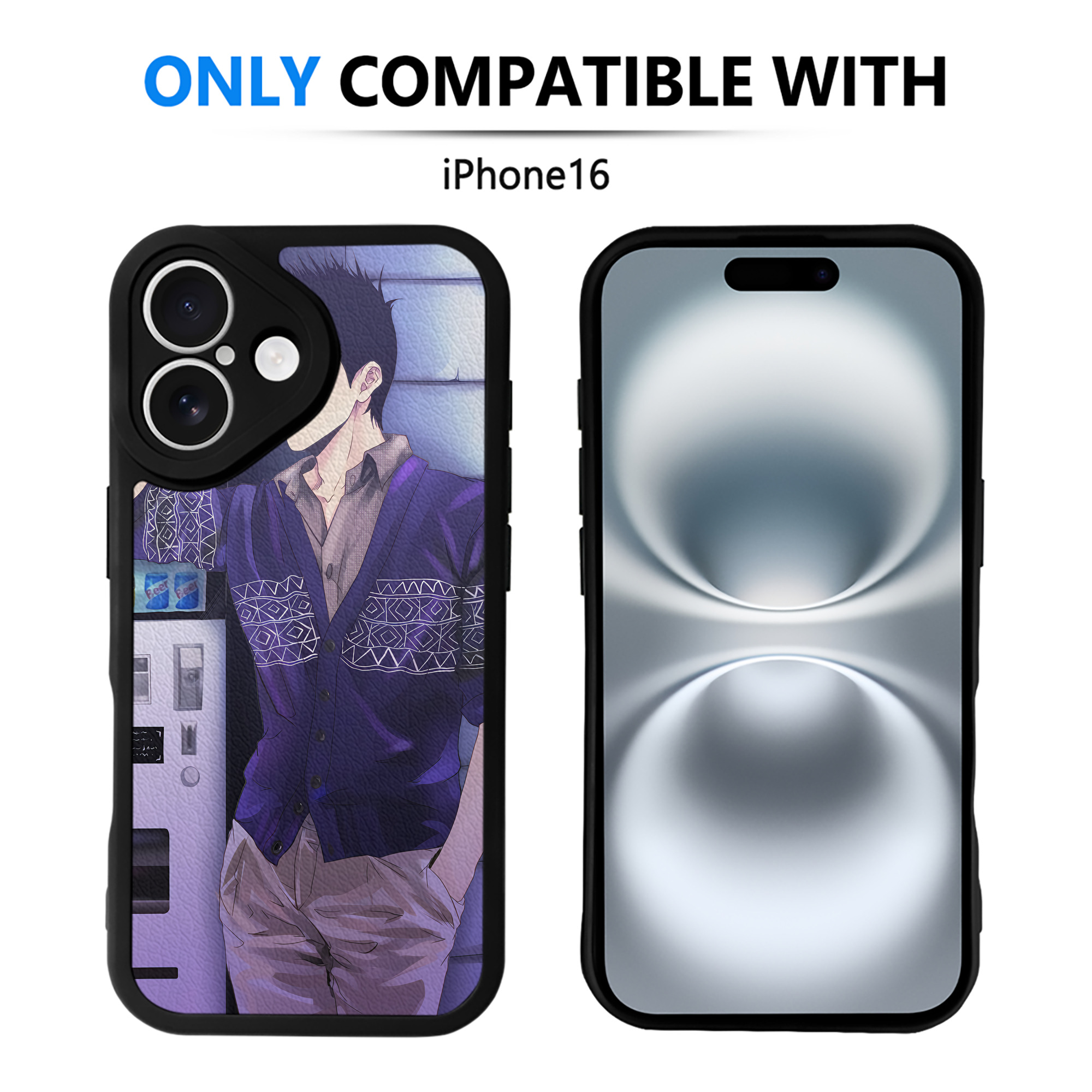 （画像用） SLAM DUNK／スラムダンク 【iPhone 16シリーズ対応】シリコンスマホケース（レザー調） 材質：シリコン